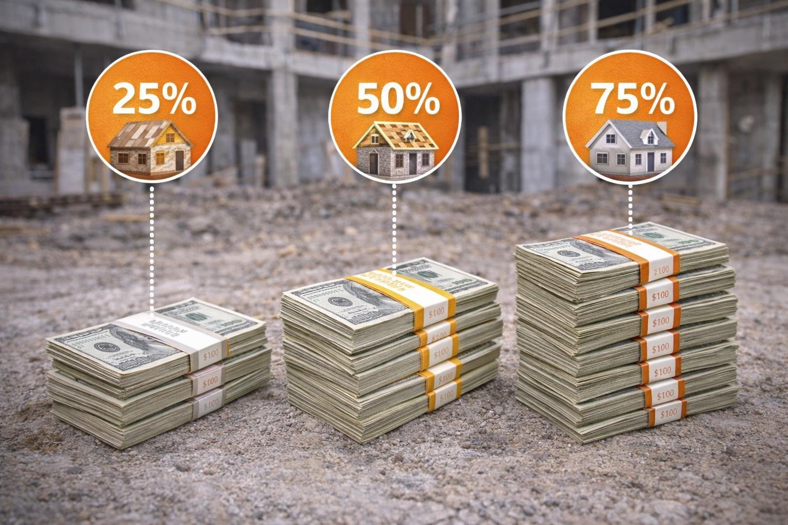 Cuánto se paga por avance de obra