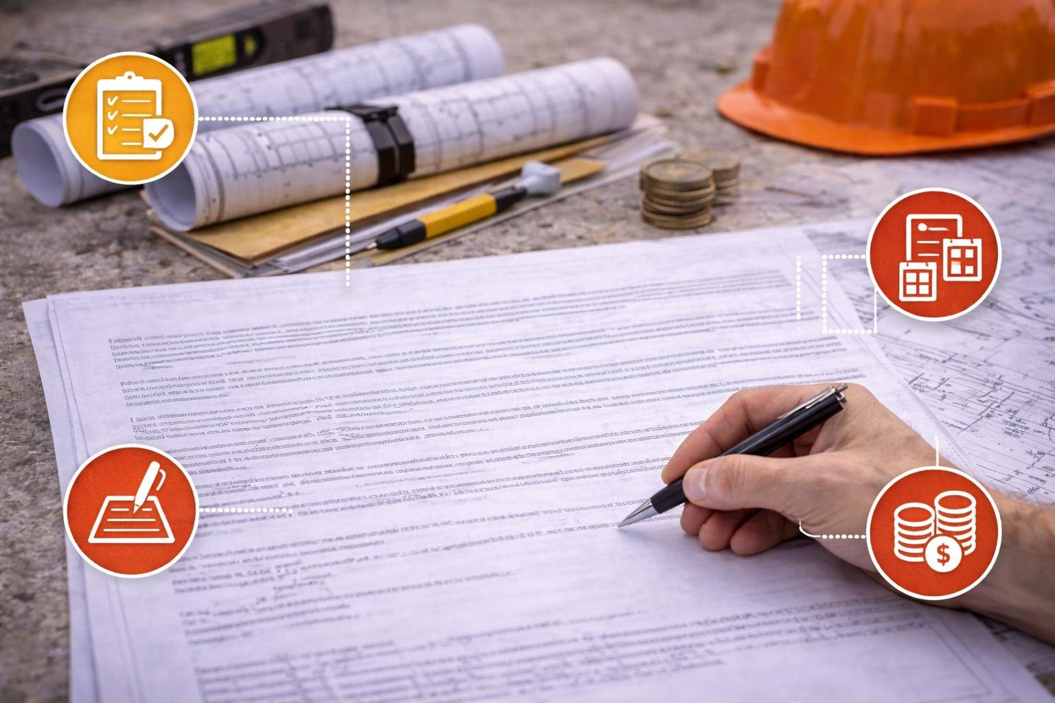 Contrato para construcción de casa